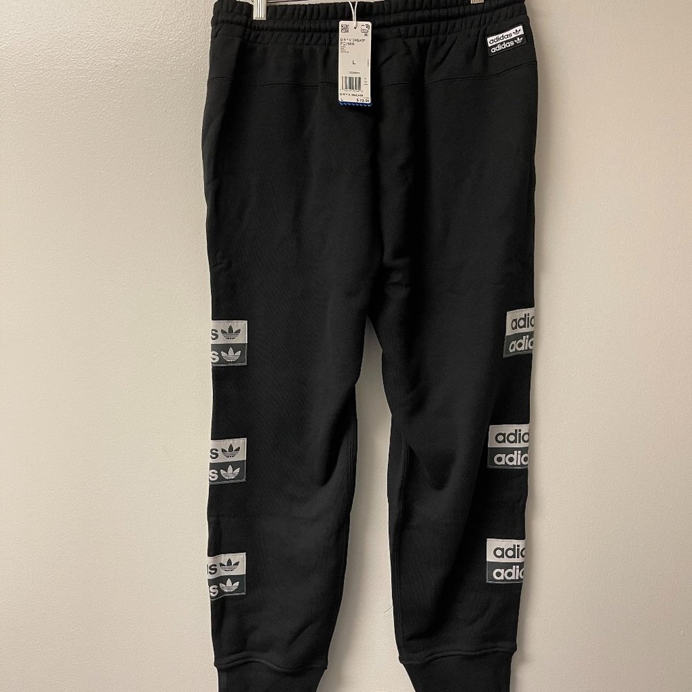 NWT! adidas D-R.Y.V. Sweatpant Jogger Large Grey LARGE - Picture 10 of 13